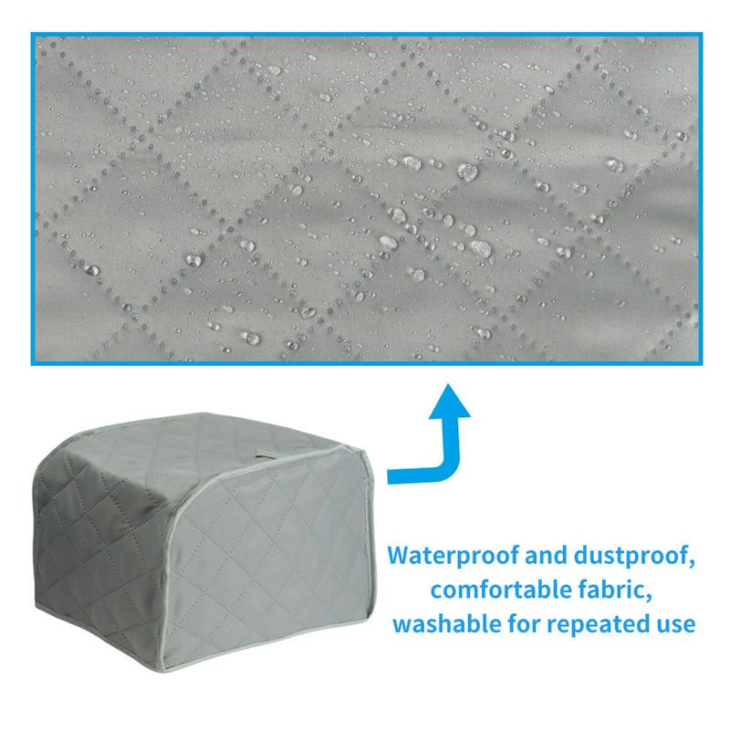 Small Home Bread Maker Dust Cover - Polyester Material - Gray
