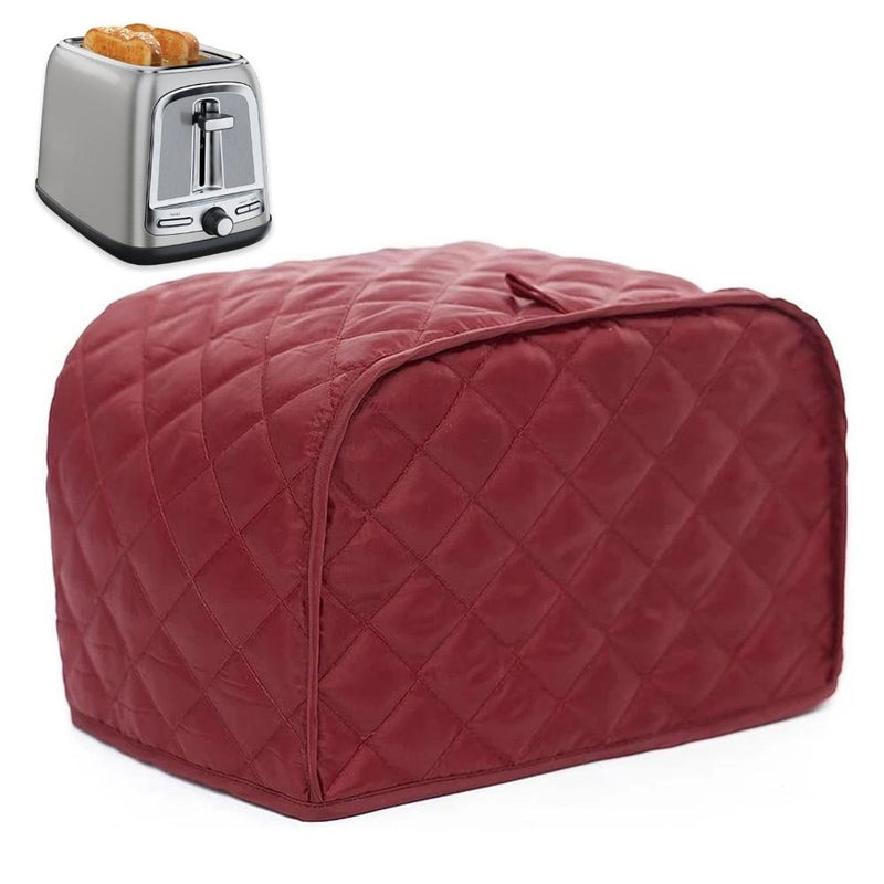 Small Home Bread Maker Dust Cover - Polyester Material - Red