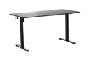 140 x 70cm Electric Standing Desk Height Adjustable Motorised Electric Sit Stand in Black