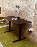 120 x 70cm Electric Standing Desk Height Adjustable Motorised Electric Sit Stand in Black