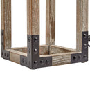 Designer Wooden TABLE LAMP Modern Rustic Geo Industrial Retro  Desk Light