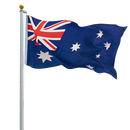 6.0m Flag Pole Full Set / Kit w Australian Flag