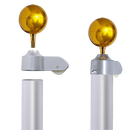 6.0m Flag Pole Full Set / Kit w Australian Flag