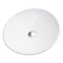 Bathroom Ceramic Oval Above Countertop Basin for Vanity