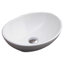 Above Counter Bathroom Vanity Oval Ceramic Basin