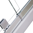 Adjustable Semi Frameless Shower Screen (98~106) x 195cm Australian Safety Glass