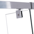 Adjustable Semi Frameless Shower Screen (98~106) x 195cm Australian Safety Glass