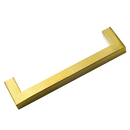 15x Brushed Brass Drawer Pulls Kitchen Cabinet Handles - Gold Finish 128mm