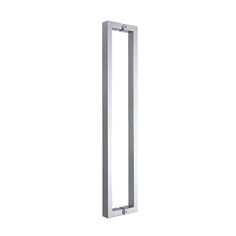 Entrance Door Pull Handle Brushed satin 800mm