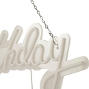 Happy Birthday Neon Sign Hanging Glowing Party Decoration