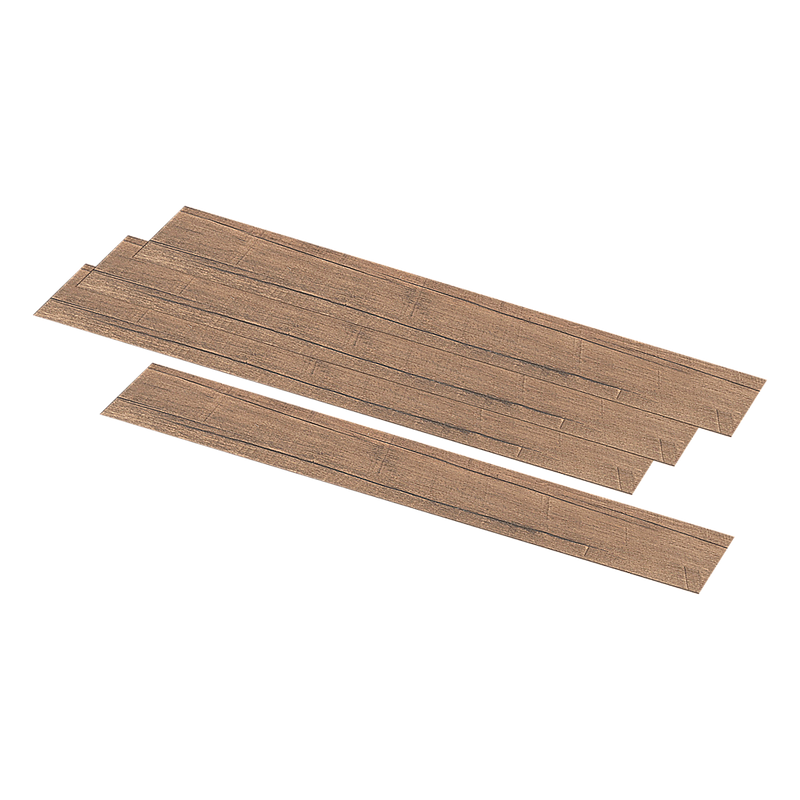 Vinyl Floor Tiles Self Adhesive Flooring Smoked Eucalyptus Wood Grain 16 Pack 2.3SQM