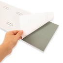 Vinyl Floor Tiles Self Adhesive Flooring Smoked Eucalyptus Wood Grain 16 Pack 2.3SQM