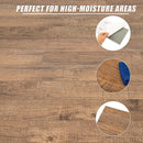 Vinyl Floor Tiles Self Adhesive Flooring Smoked Eucalyptus Wood Grain 16 Pack 2.3SQM