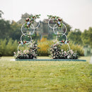 2pcs Round Events Backdrop Arch
