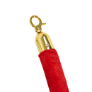 4 x Queue Barriers + 3 Ropes Exhibition Crowd Control Bollards