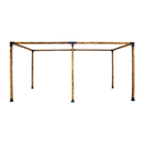 Roof Pergola Gazebo Shed Matte Black Steel Brackets DIY Kits