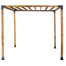 Roof Pergola Gazebo Shed Matte Black Steel Brackets DIY Kits