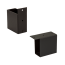 Roof Pergola Gazebo Shed Matte Black Steel Brackets DIY Kits