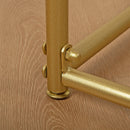 Commercial Clothing Garment Rack Retail Shop in Gold