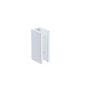 Glass-to-wall/floor Shower Screen U-bracket in White
