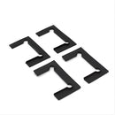 90cm Wall to Wall Frameless Shower Screen with White Brackets and SS Hinges