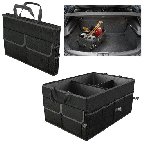 Car Storage Collapse Trunk Back Bin Bag Caddy Organizer Ford Hyundai Automobiles Interior Accessories Stowing Tidying Trunk Box