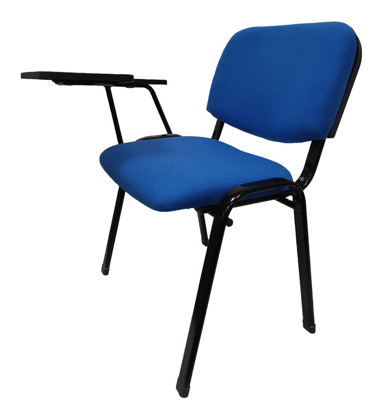 NNECN Lecture Chair with Table Top for Classroom Lecture Training Conference (Set of 6-Blue)