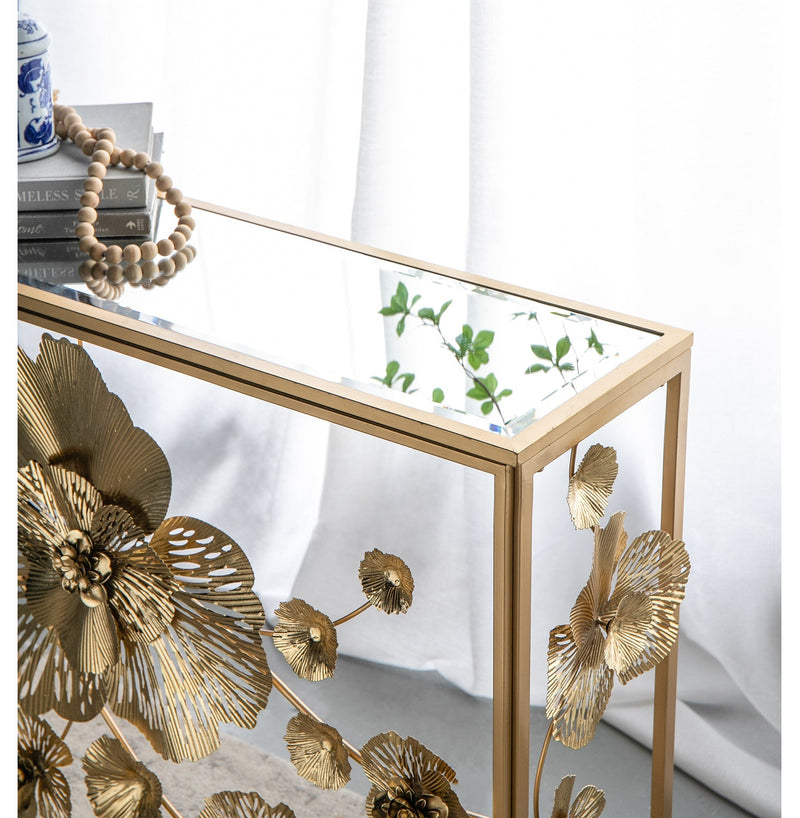 FLORET MIRRORED CONSOLE TABLE