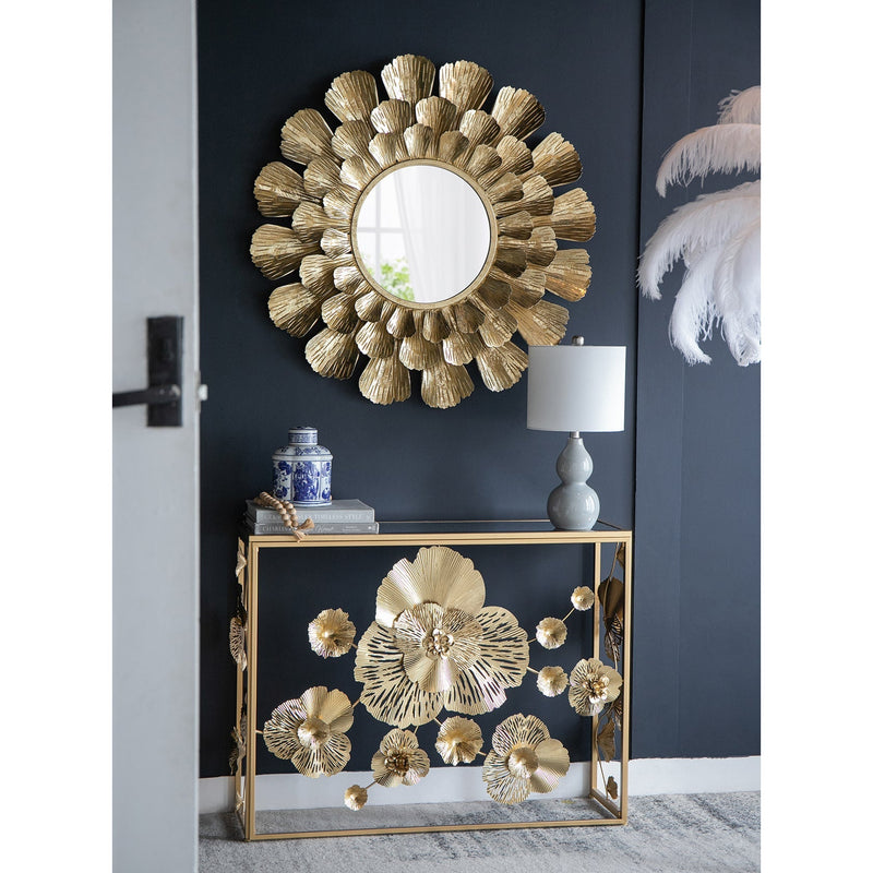 FLORET MIRRORED CONSOLE TABLE