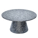 TRIDENT MOTHER OF PEARL HAND MADE COFFEE TABLE