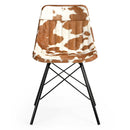 EAMES STYLE COWHIDE CHAIR