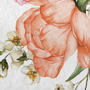 Breezy Coastal Bloom Lightweight 3 Pc Bedspread & Pillow Cover Set