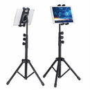 Adjustable 4.7-12.9" Stable Tripod Floor Stand Lazy Tablet Mount Holder for iPad