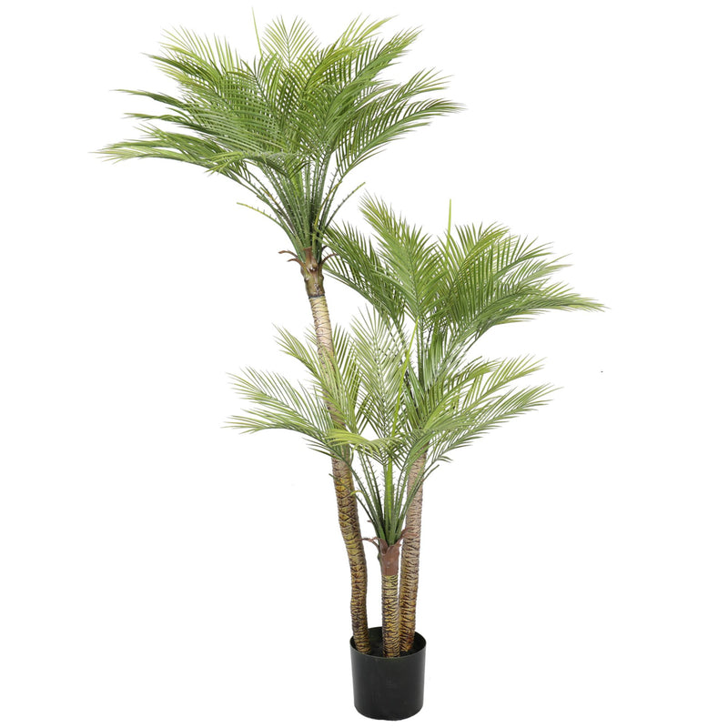 artificial parlor palm Artificial Parlour Palm Tree 180cm Multi Trunk UV Resistant