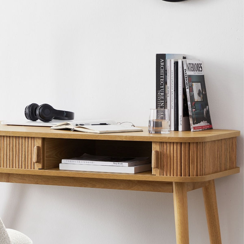 Tate Column Desk in Natural