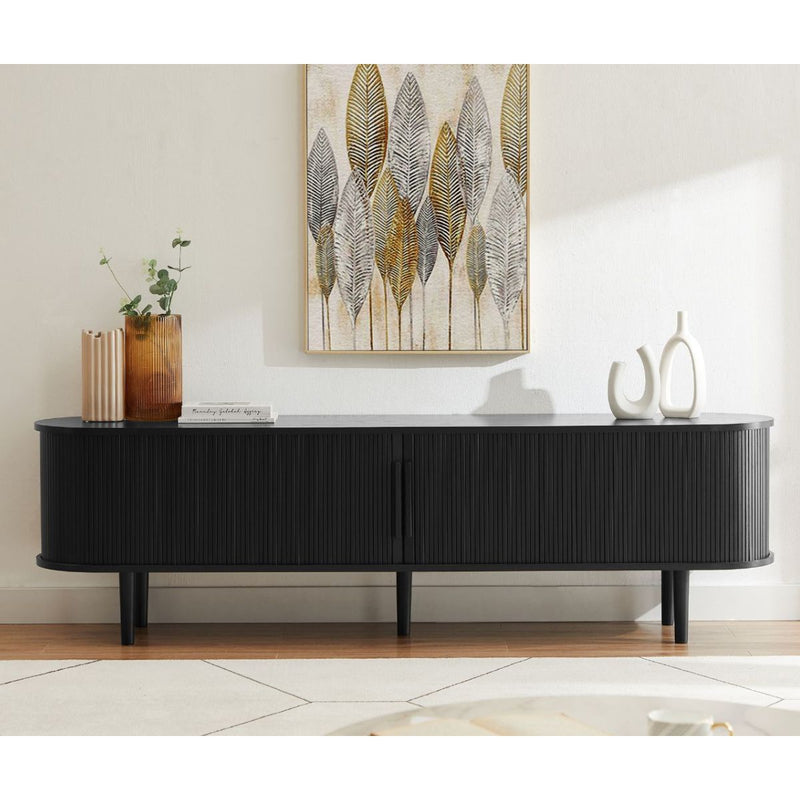 Tate 200cm TV Unit in Black