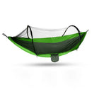 Outdoor Camping Hammock with Mosquito Net - Lightweight 260x140cm, Portable Travel & Hiking Gear Green