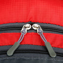 Red Lightweight Hiking Backpack - Waterproof Outdoor Travel & Camping Bag with Multi-Compartment Design