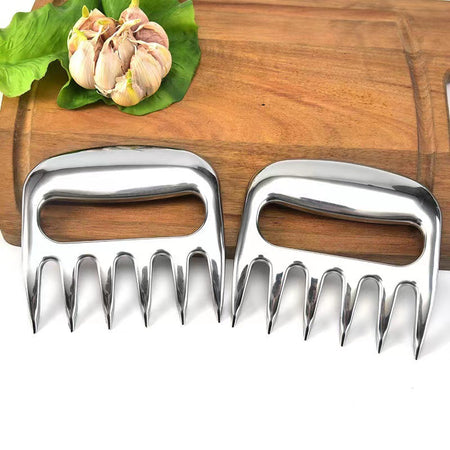 Stainless Steel Meat Shredding Claws – Multipurpose BBQ Tool for Pulled Chicken and Pork