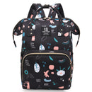 Large Capacity Multi-Functional Baby Diaper Backpack - Stylish and Travel-Friendly Mummy Bag Black