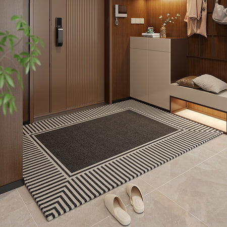 50*80cm Brown Style a Outdoor  Mat - Non-Slip Welcome Rug for Front Door