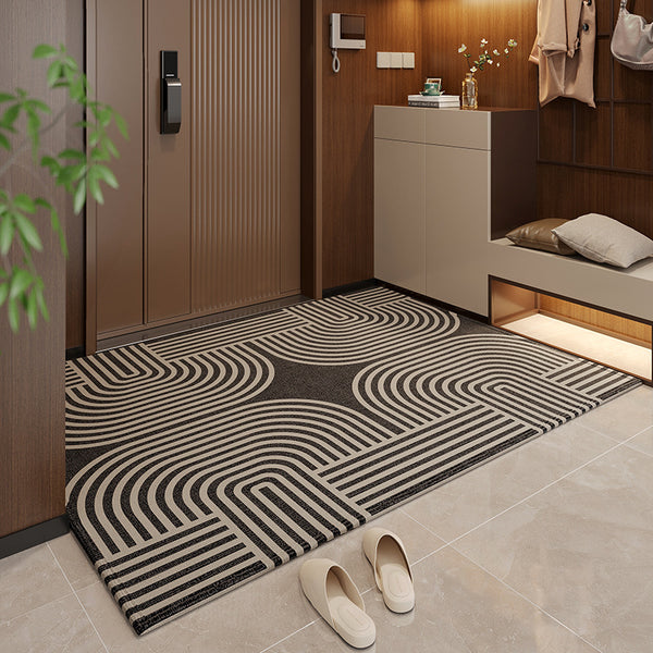 50*80cm Brown Style b Outdoor Mat - Non-Slip Welcome Rug for Front Door