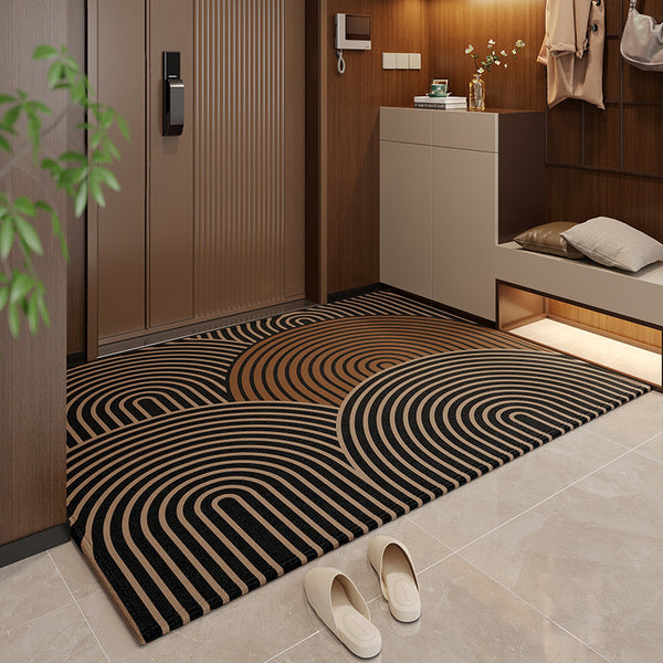 50*80cm Brown Style c Outdoor Entryway Mat - Non-Slip Welcome Rug for Front Door