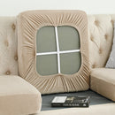 2 Pcs Brown Elegant Polyester Sofa Cover - Full Protection Against Cat Scratches & Wear