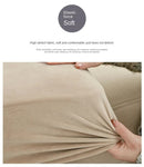 2 Pcs Brown Elegant Polyester Sofa Cover - Full Protection Against Cat Scratches & Wear