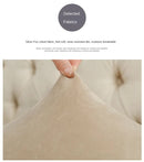 2 Pcs Grey Elegant Polyester Sofa Cover - Full Protection Against Cat Scratches & Wear