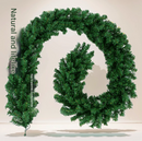 Classic Green Lush Artificial Christmas Garland - 2.7m Green Pine Vine with 280 Tips for Holiday Decor
