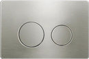 R&T Standard Cisterns Push Plates - Brushed Nickel
