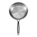 VEVOR Tri-Ply Stainless Steel Frying Pan, 3 Piece (240, 280, 320 mm), Cooking Skillet with Heat-Resistant Handle, Chef's Kitchen Cookware, Oven, Gas, Electric, Induction, Dishwasher Compatible, Silver