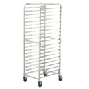 VEVOR Bun Pan Rack, 20-Tier Commercial Bakery Racks with Brake Wheels, Aluminum Racking Trolley Storage for Half & Full Sheet, Speed Rack For Kitchen Home, Bread Baking Equipment, 660x517x1767 mm